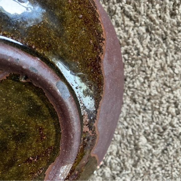 Hand Made Pottery Bowl "A Skeleton is Pulling a Toy Duck" by Hobaica '09 - Picture 4 of 5